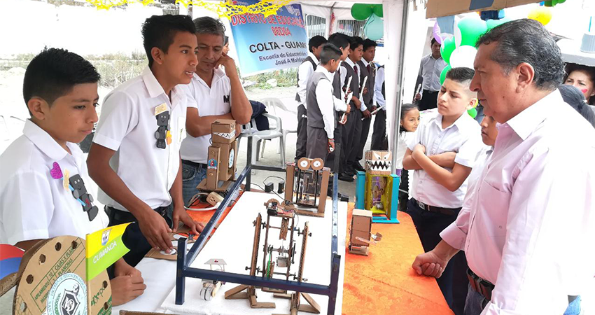 Creatividad Y Conocimiento Se Exhibieron En La Feria De Proyectos Escolares De La Zona 3 Ministerio De Educacion